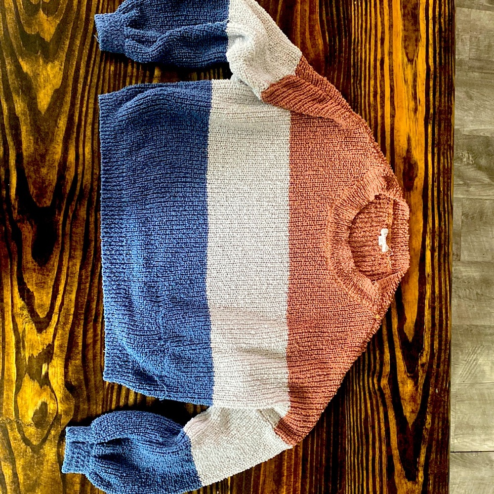 Tri Color Sweater